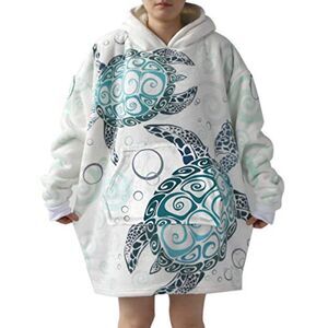 Wearable BlanketOversized Sherpa Hoodies Sweatshirt Adults Fleece blankets